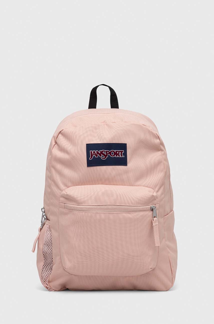 Jansport rucsac culoarea roz, mare, neted