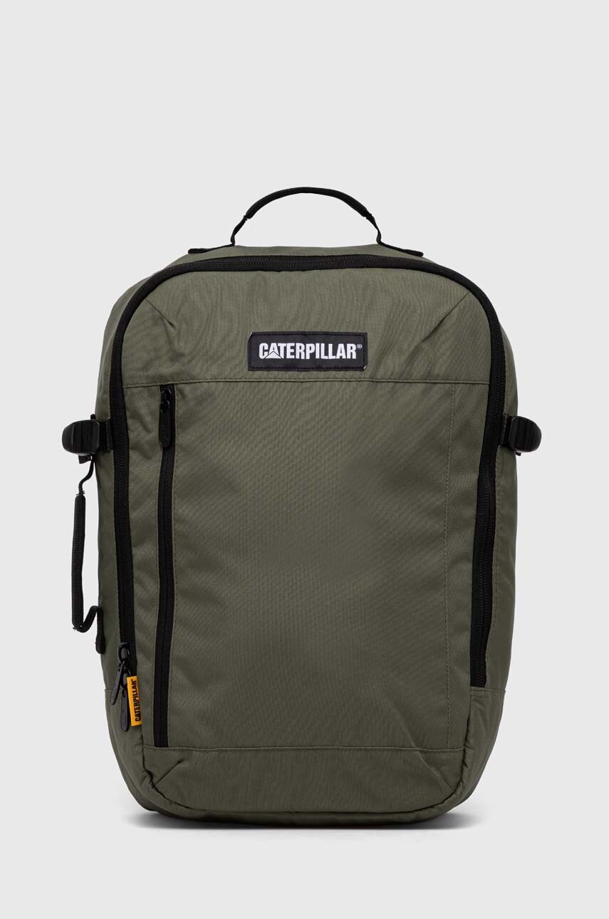 

Рюкзак Caterpillar V-POWER колір зелений великий однотонний