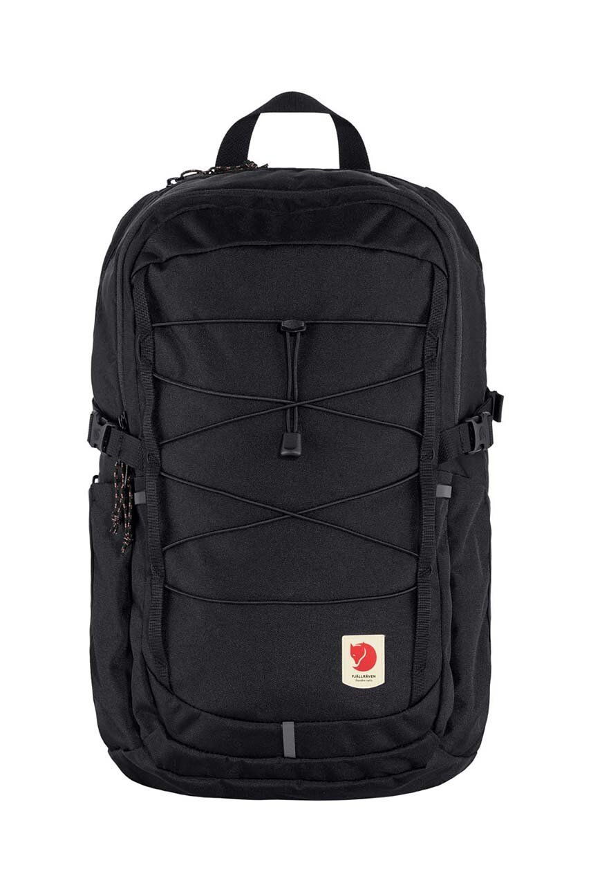 Fjallraven rucsac Skule 28 culoarea negru, mare, neted