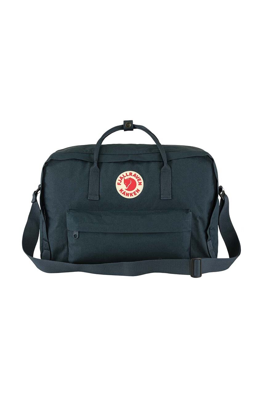 Fjallraven rucsac Kanken Weekender culoarea bleumarin, mare, uni F23802.560