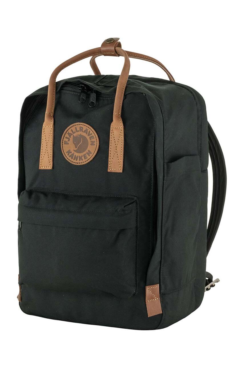 Σακίδιο πλάτης Fjallraven F23803.550 Kanken no. 2 Laptop 15 χρώμα: μαύρο F23803.550 F30 φωτογραφία
