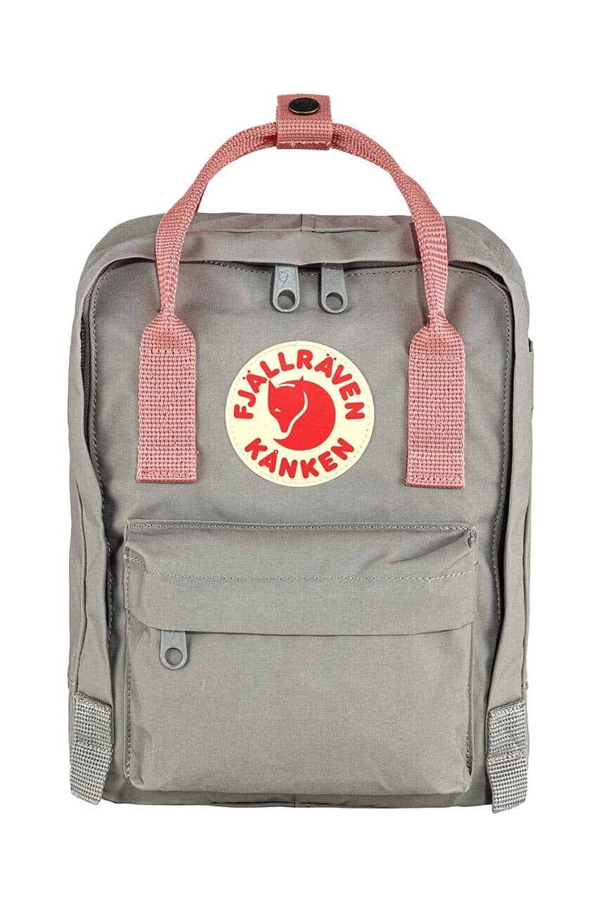 Fjallraven rucsac Kanken Mini culoarea roz, mic, cu imprimeu