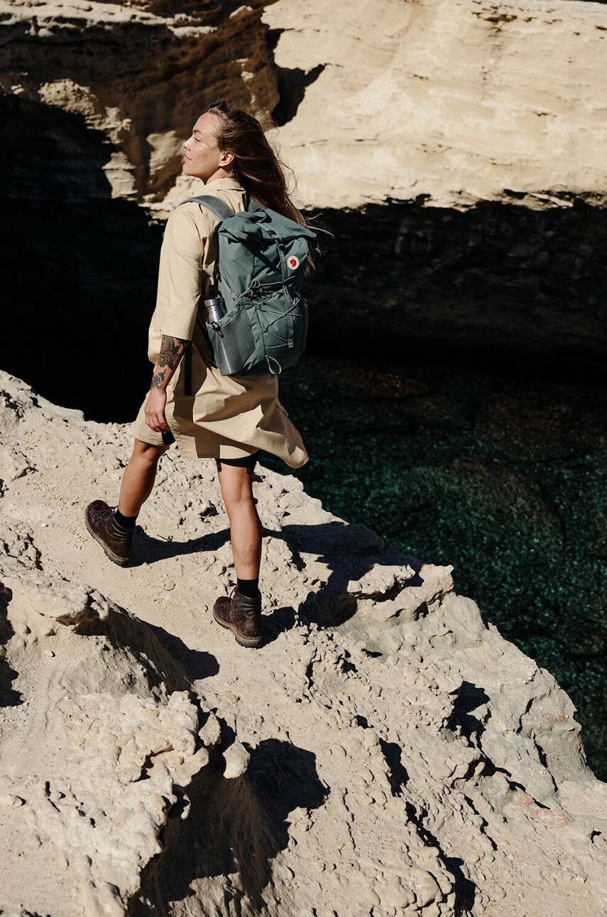 Σακίδιο πλάτης Fjallraven F27222.614 Abisko Hike Foldsack Abisko Hike Foldsack χρώμα: πράσινο F27222.614 F3 IL3431 F27222 φωτογραφία