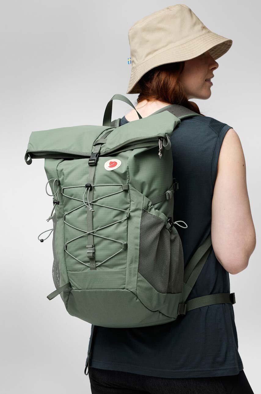 Σακίδιο πλάτης Fjallraven F27222.614 Abisko Hike Foldsack Abisko Hike Foldsack χρώμα: πράσινο F27222.614 F3 IL3431 F27222 φωτογραφία