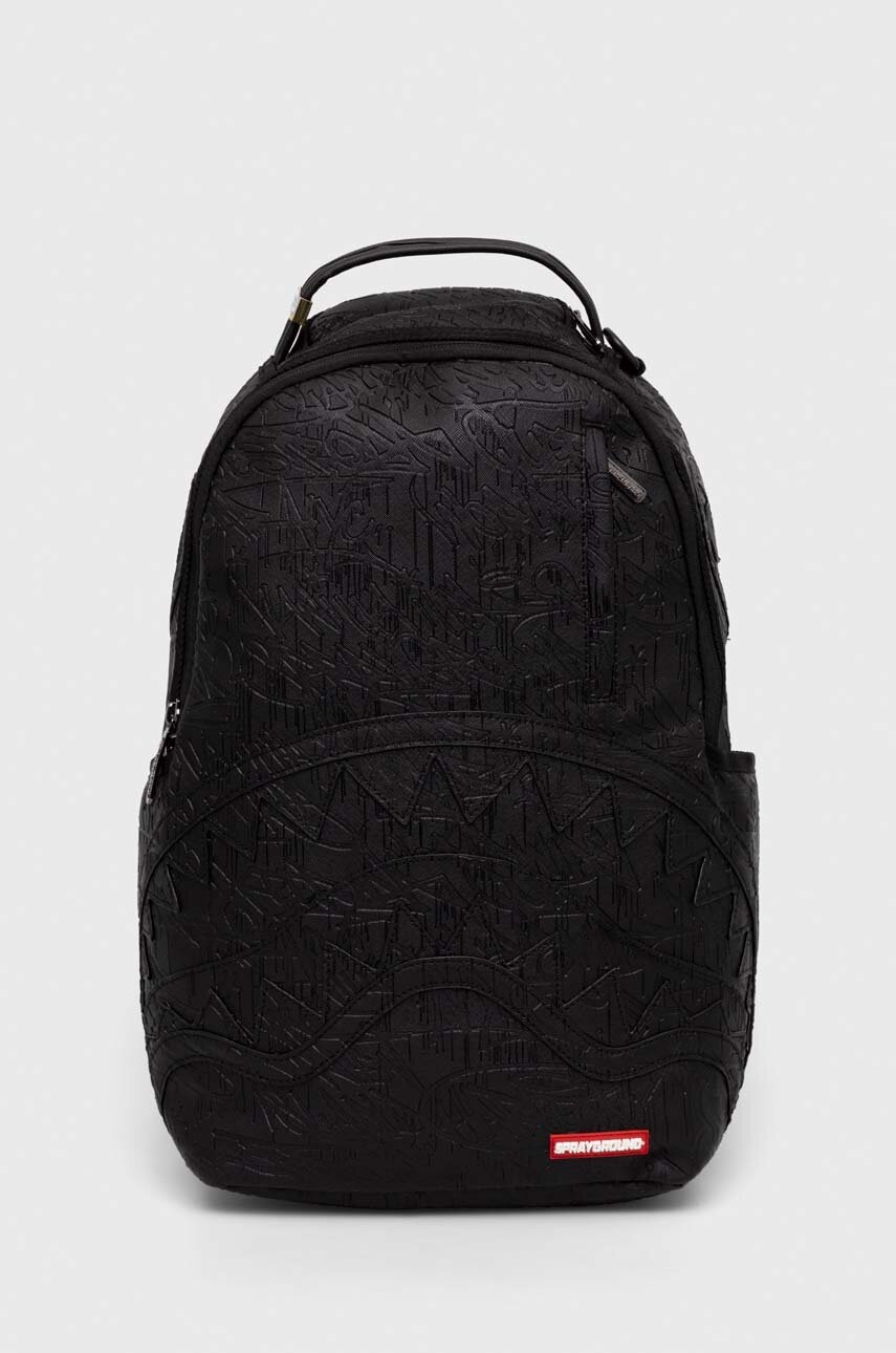 

Рюкзак Sprayground цвет чёрный большой однотонный
