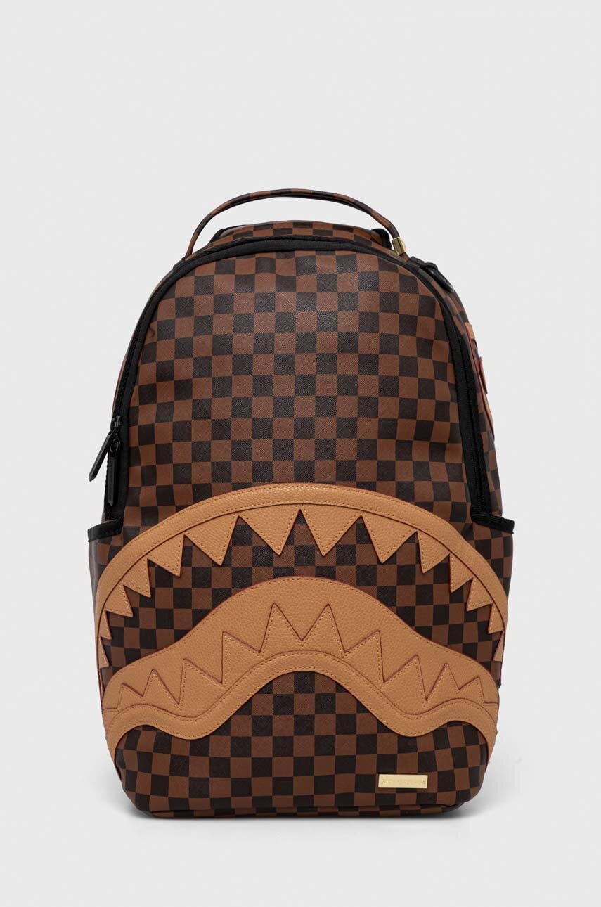 

Рюкзак Sprayground цвет коричневый большой узорный