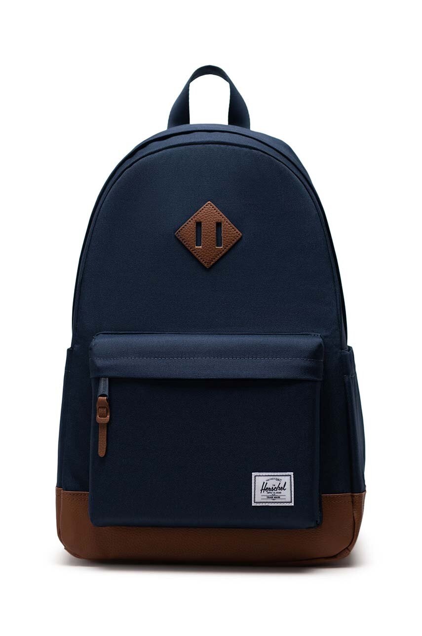 E-shop Batoh Herschel 11383-03548-OS Heritage Backpack tmavomodrá barva, velký, hladký