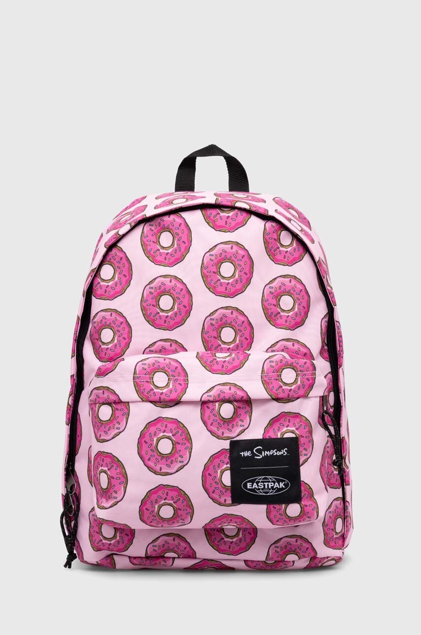 Eastpak rucsac OUT OF OFFICE Simpsons culoarea roz, mare, cu model, EK0007677D91