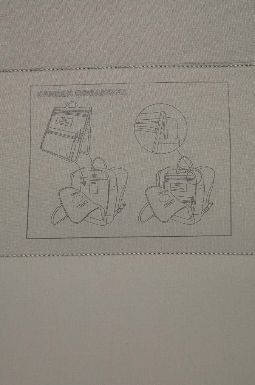 Οργανωτής σακιδίων Fjallraven Kanken Organizer χρώμα γκρι μικρό απλό F23508 φωτογραφία