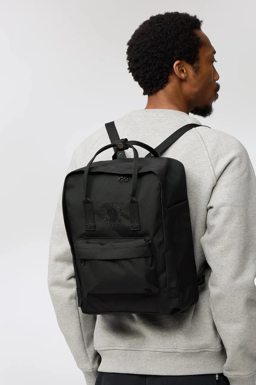 Рюкзак Fjallraven Re-Kanken цвет фиолетовый большой однотонный F23548 Рюкзак Fjallraven Re-Kanken цвет фиолетовый большой однотонный F23548