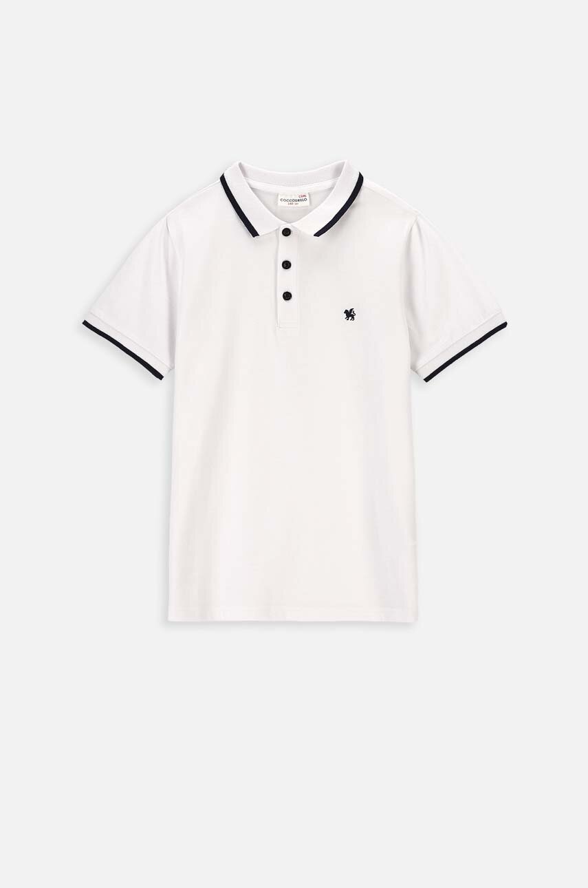 Дитяче пончо Coccodrillo колір білий однотонний Дитяче пончо Coccodrillo колір білий однотонний