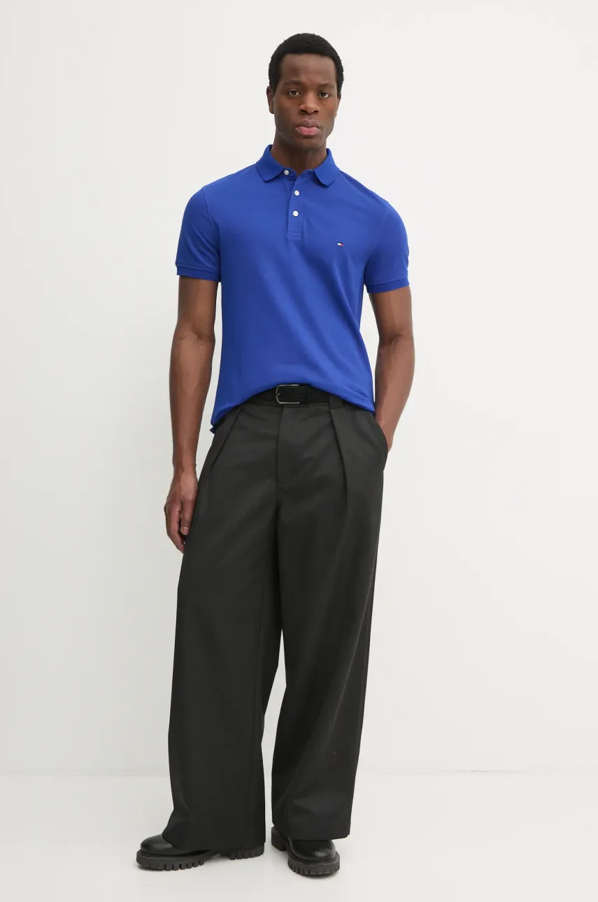 Поло Tommy Hilfiger мужское узорное MW0MW17771 Поло Tommy Hilfiger мужское узорное MW0MW17771