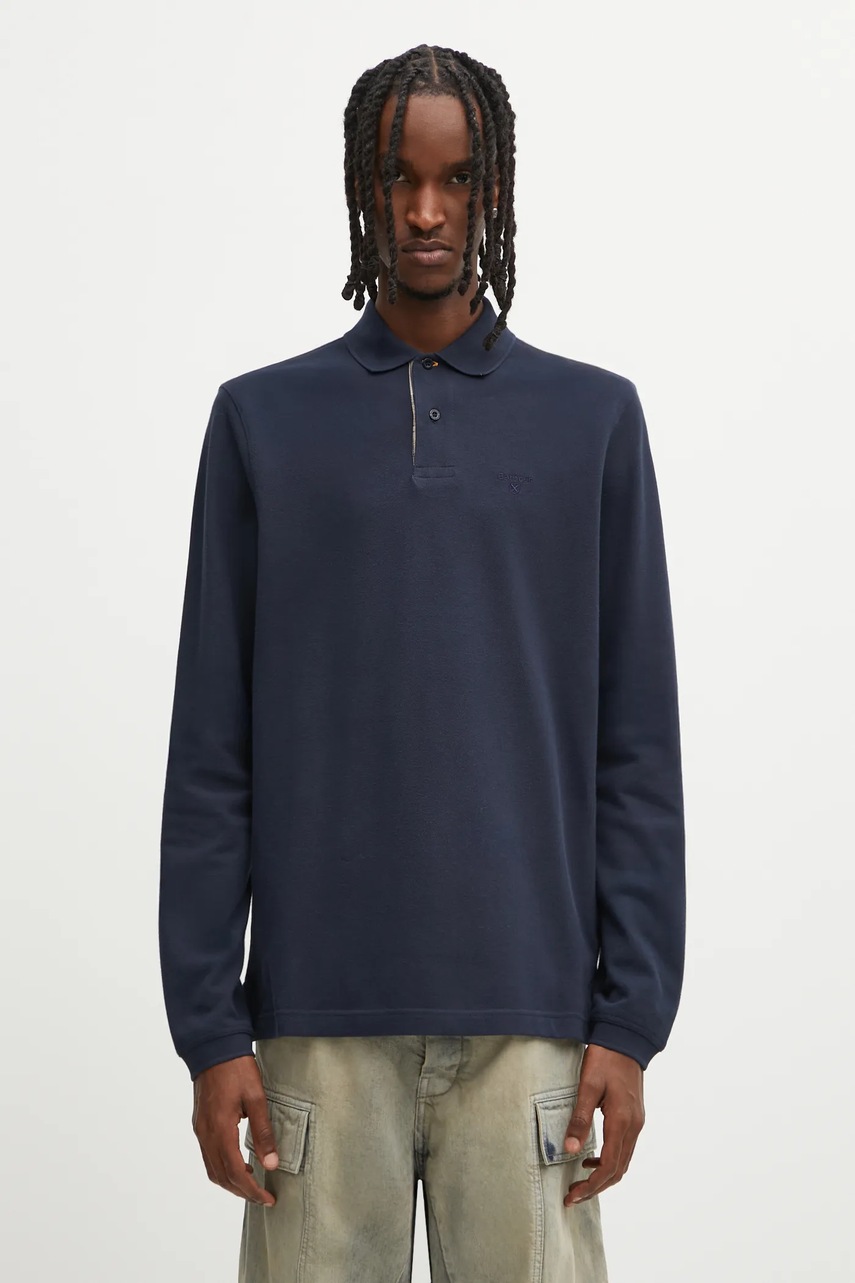Barbour longsleeve bawełniany
