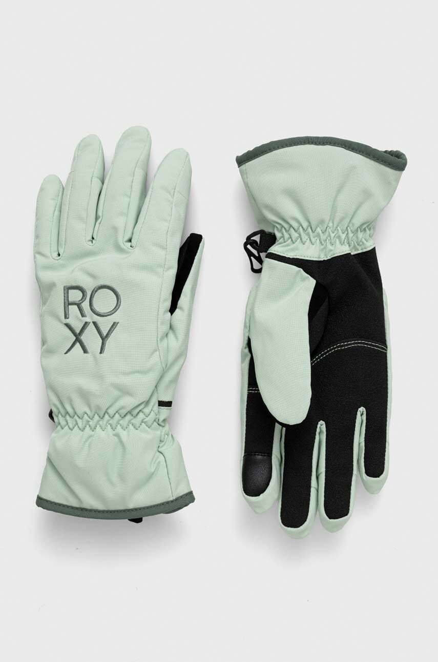 Roxy mănuși Freshfield culoarea verde