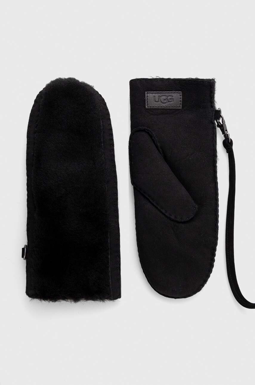 

Замшеві рукавички UGG колір чорний