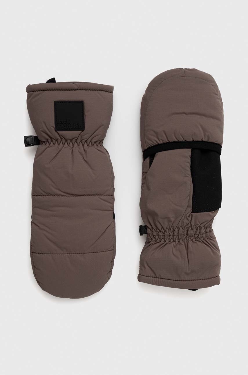 Jack Wolfskin manusi Roemertor femei, culoarea gri