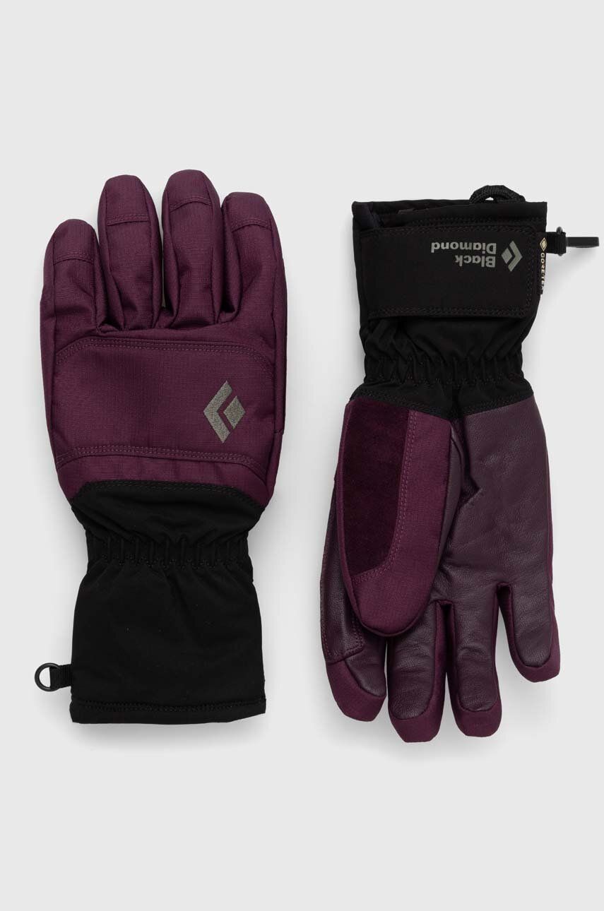 Black Diamond mănuși de schi Mission culoarea violet