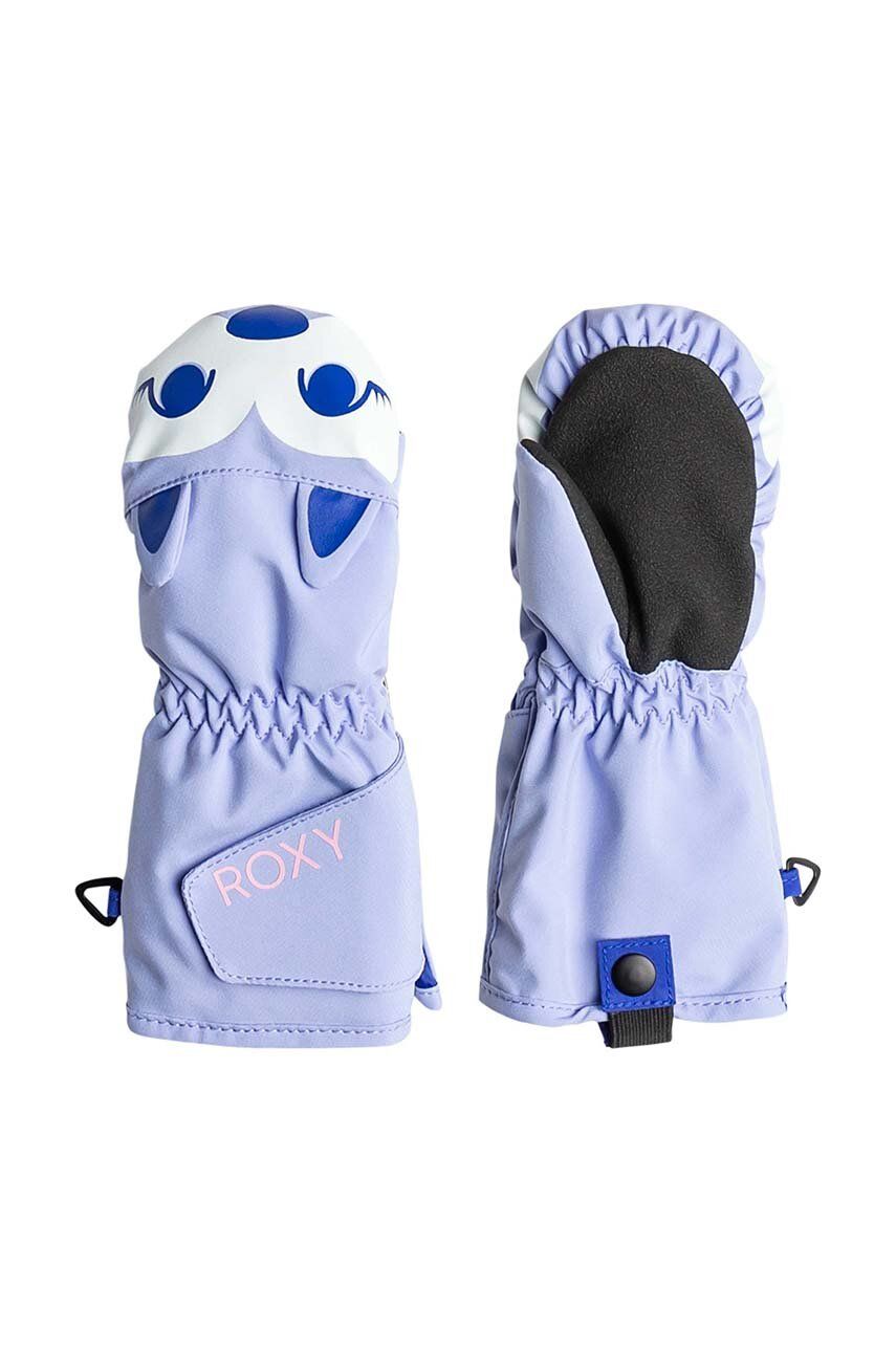 Dětské lyžařské rukavice Roxy Snows Up mitt MTTN - fialová - 50 % Polyester