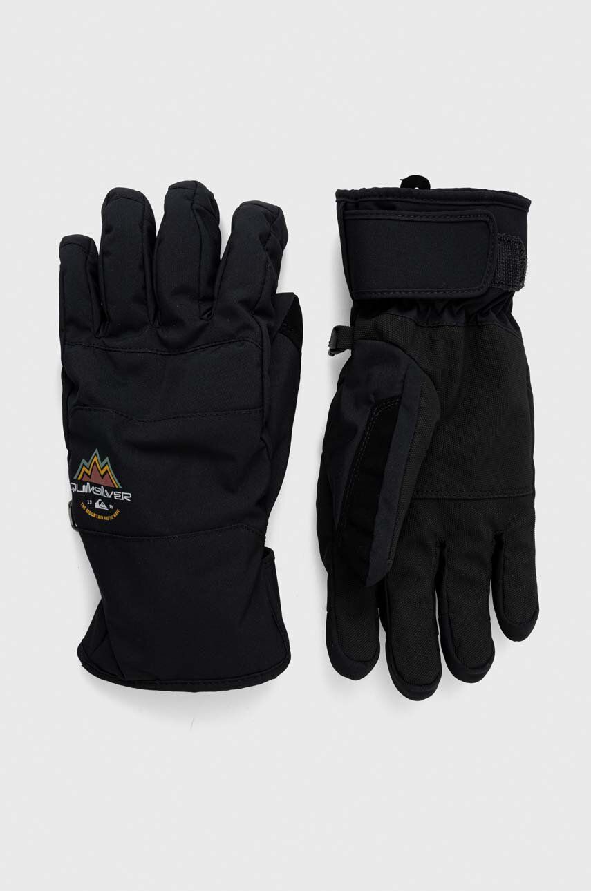 Quiksilver mănuși de schi Cross culoarea negru