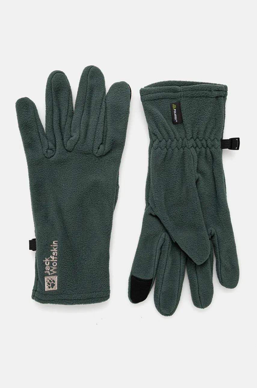 

Ръкавици Jack Wolfskin в зелено, Зелен