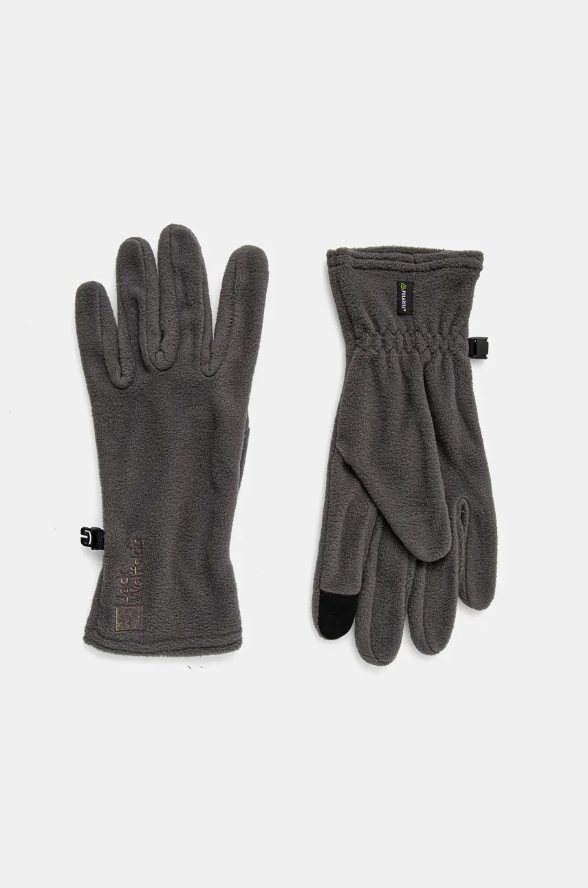 

Ръкавици Jack Wolfskin в сиво, Сив