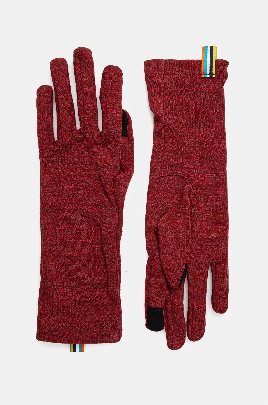 

Ръкавици Smartwool Thermal Merino в розово, Бордо