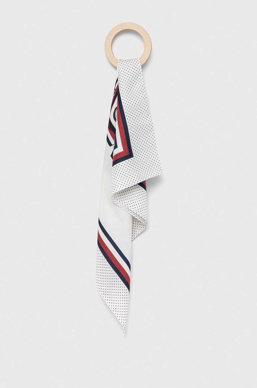 

Шелковый платок на шею Tommy Hilfiger узорный