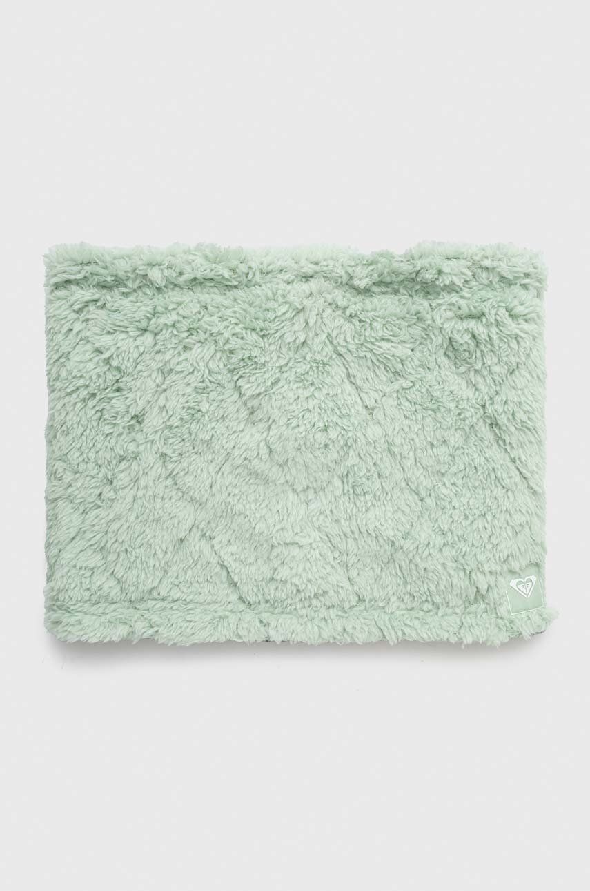 Nákrčník Roxy dámský, zelená barva, hladký - zelená - 100 % Polyester