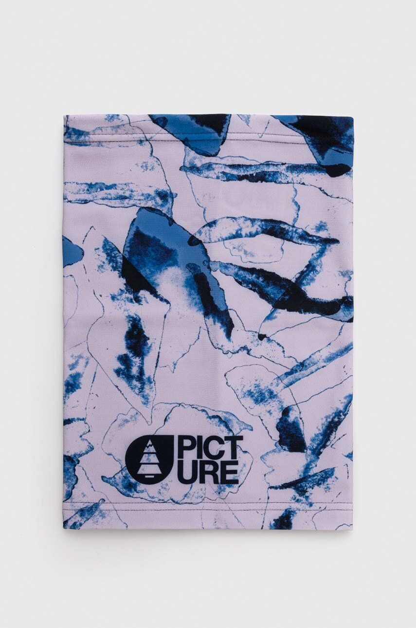 Nákrčník Picture dámský, vzorovaný - modrá - 85 % Polyester