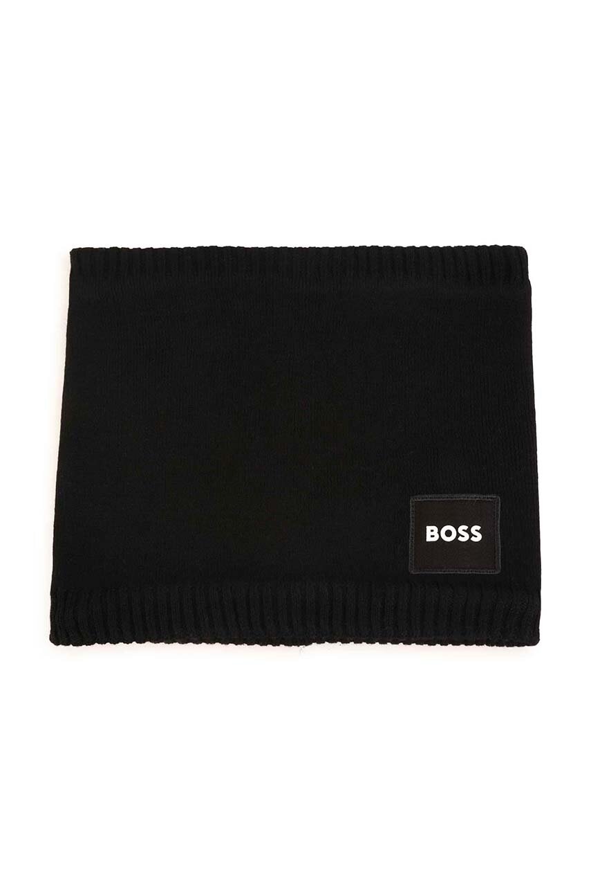 

Детский снуд BOSS цвет чёрный однотонный
