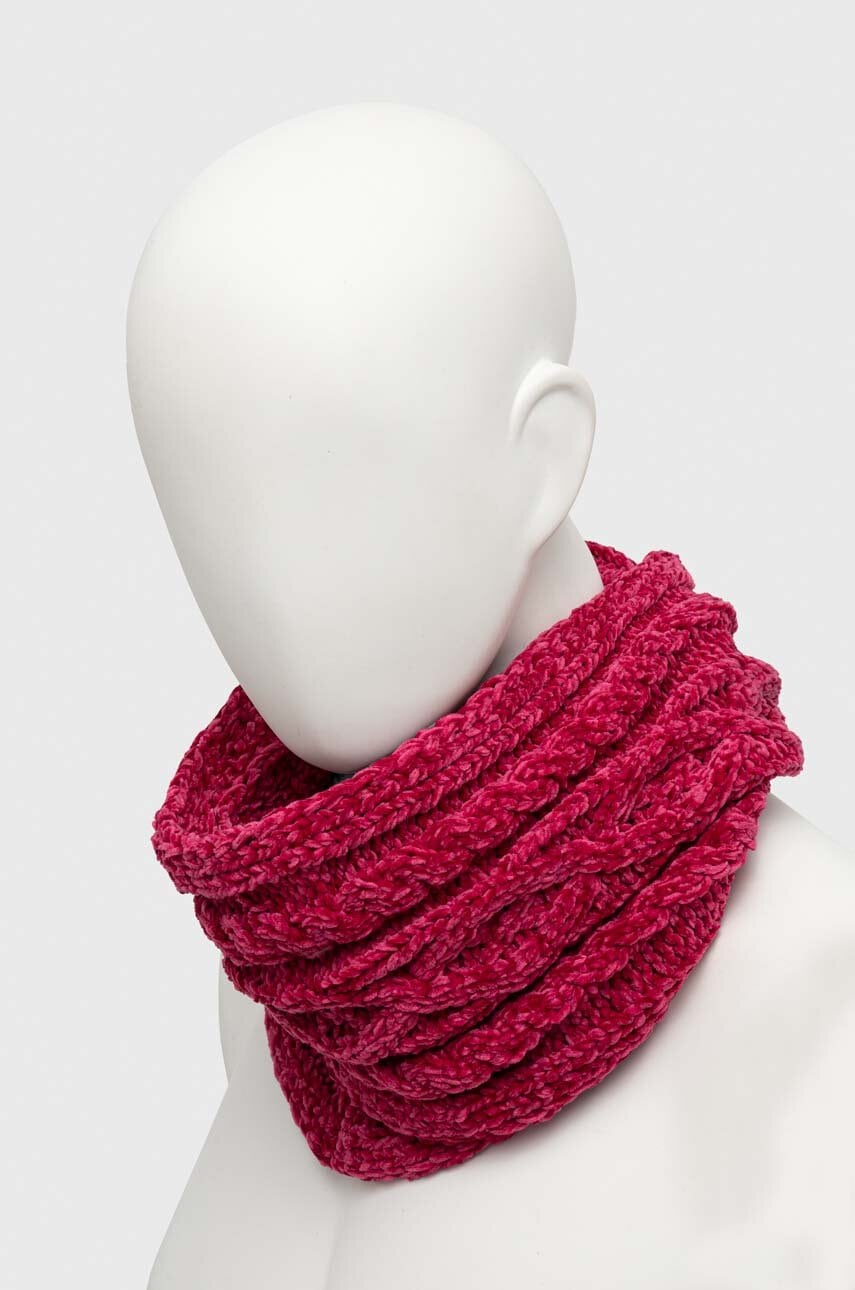 Sisley fular impletit culoarea violet, neted