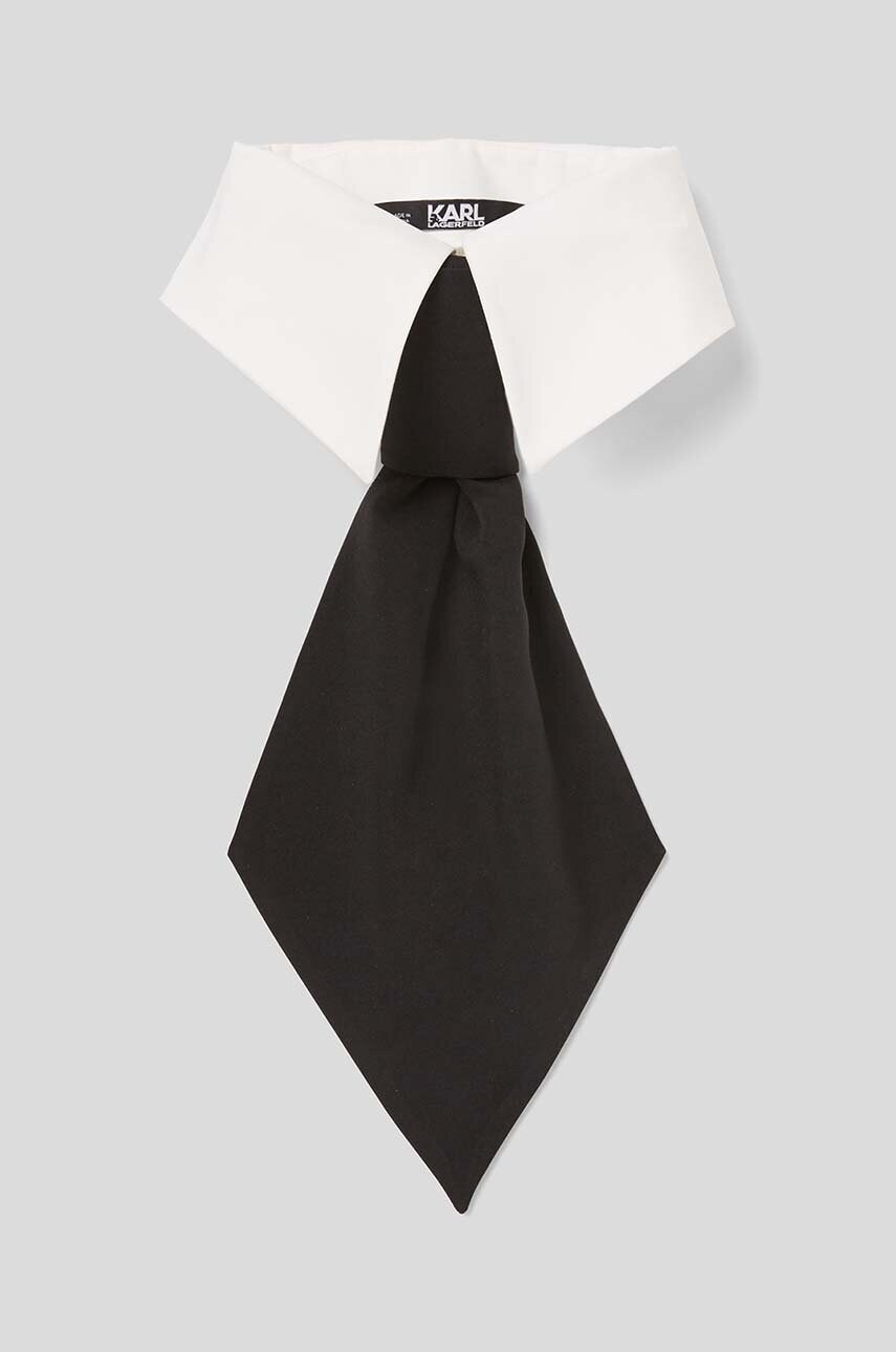 Levně Dekorativní límeček Karl Lagerfeld dámský, bílá barva
