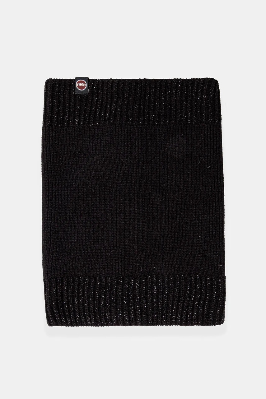 Colmar fular impletit culoarea negru, neted