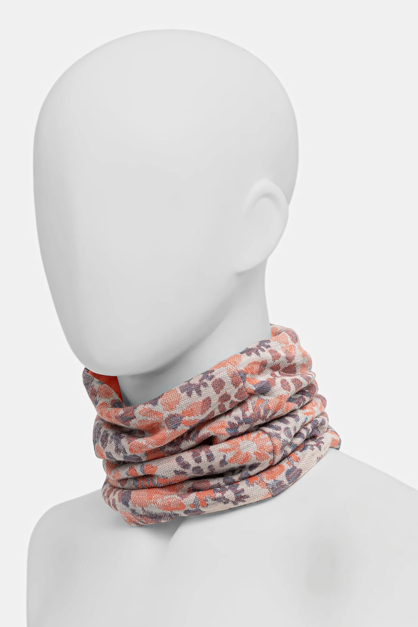Двусторонний снуд Smartwool Thermal Merino Reversible цвет коричневый однотонный Двусторонний снуд Smartwool Thermal Merino Reversible цвет коричневый однотонный