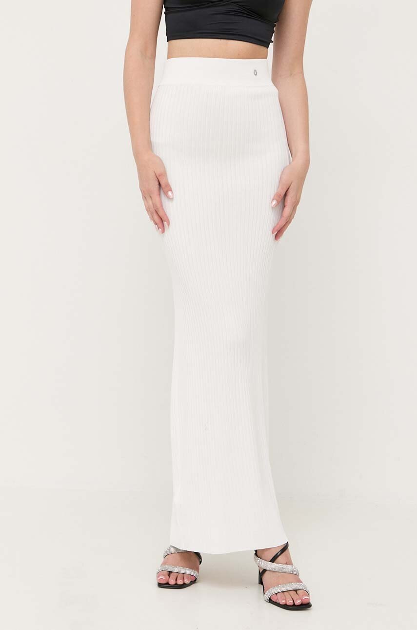 

Юбка Guess цвет белый maxi карандаш