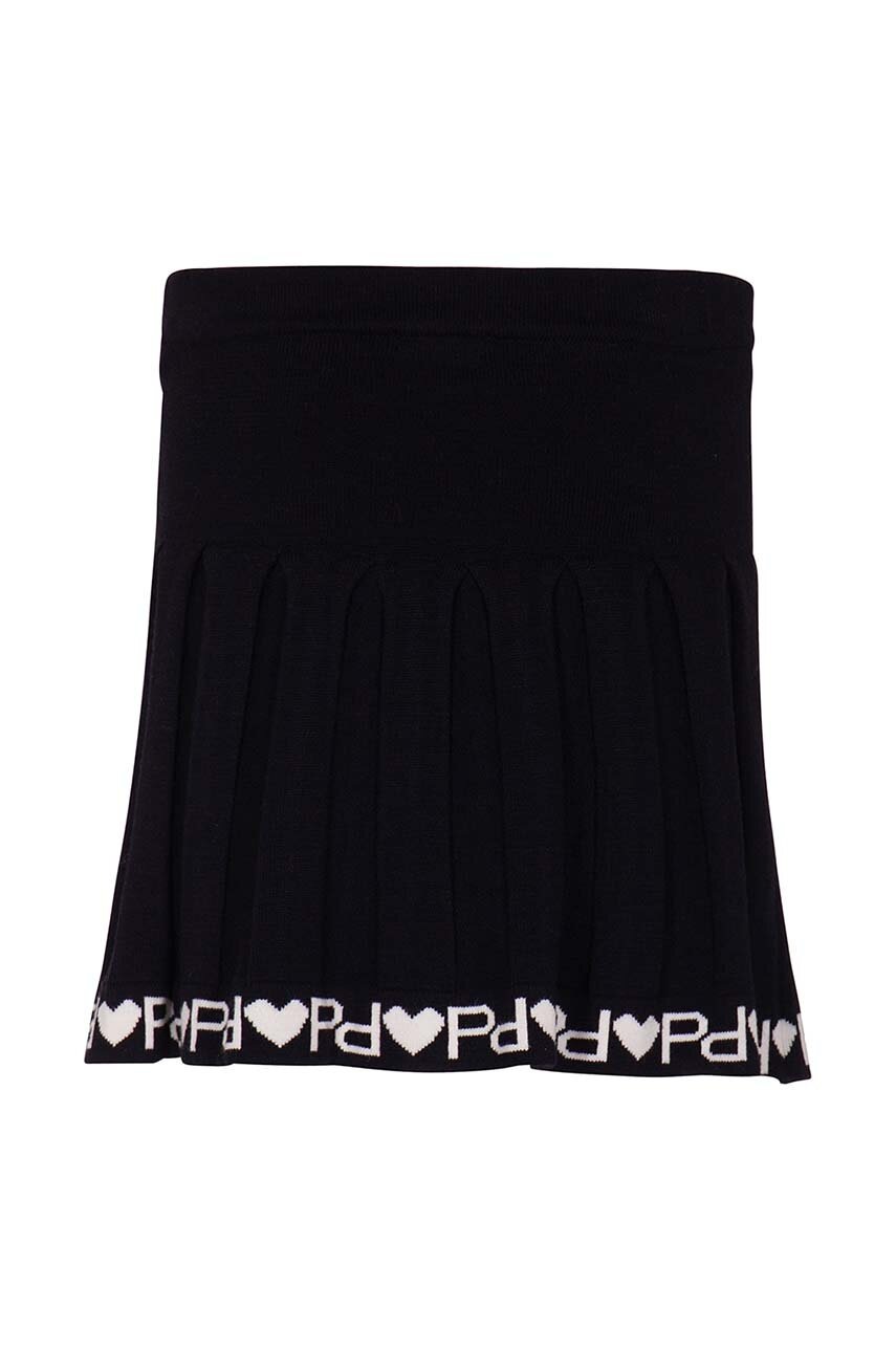 Детская юбка Pinko Up цвет чёрный mini карандаш