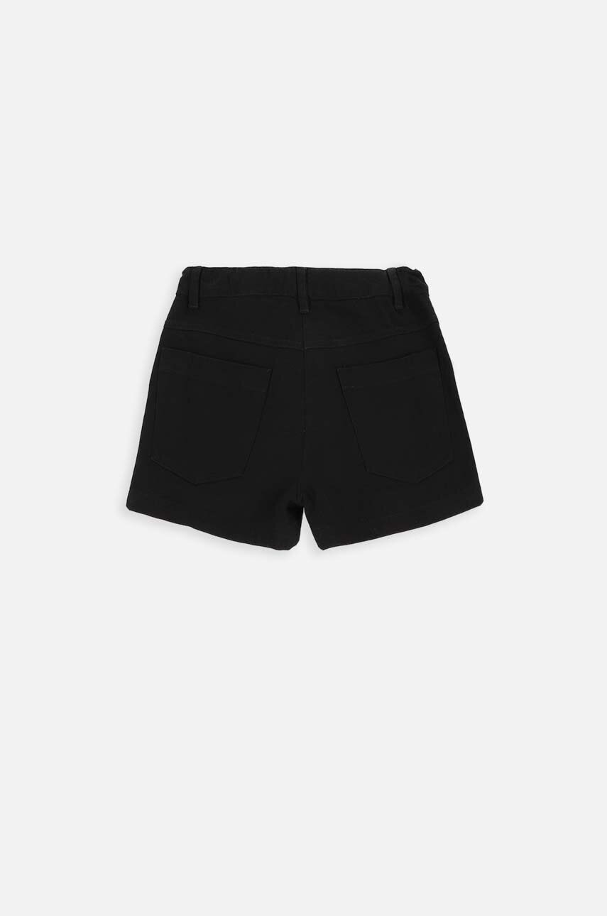 Детская джинсовая юбка Coccodrillo цвет чёрный mini расклешённая