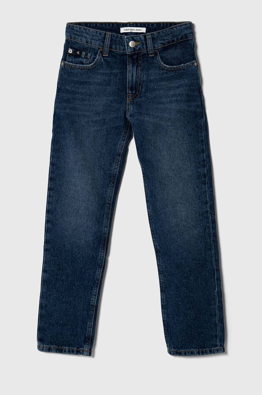 

Детски дънки Calvin Klein Jeans в, Син