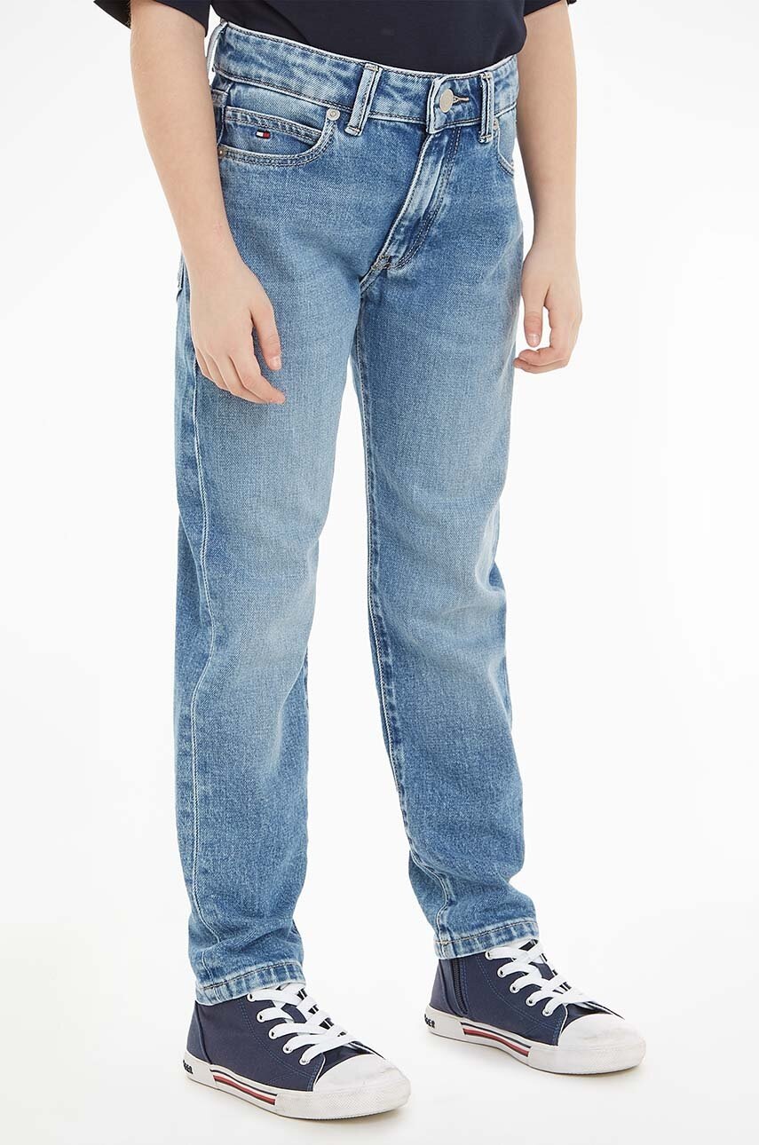 

Детски дънки Tommy Hilfiger в, Син