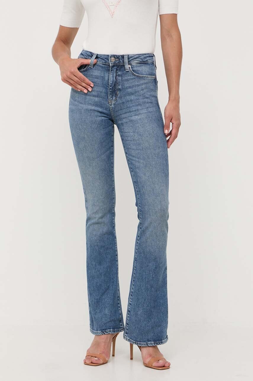 

Джинсы Guess женские высокая посадка