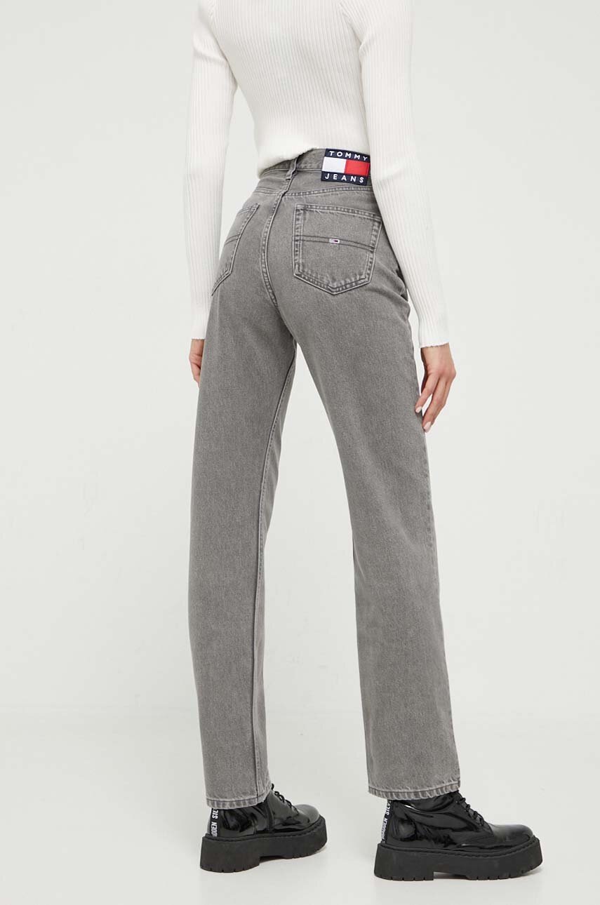 

Хлопковые джинсы Tommy Jeans высокая посадка