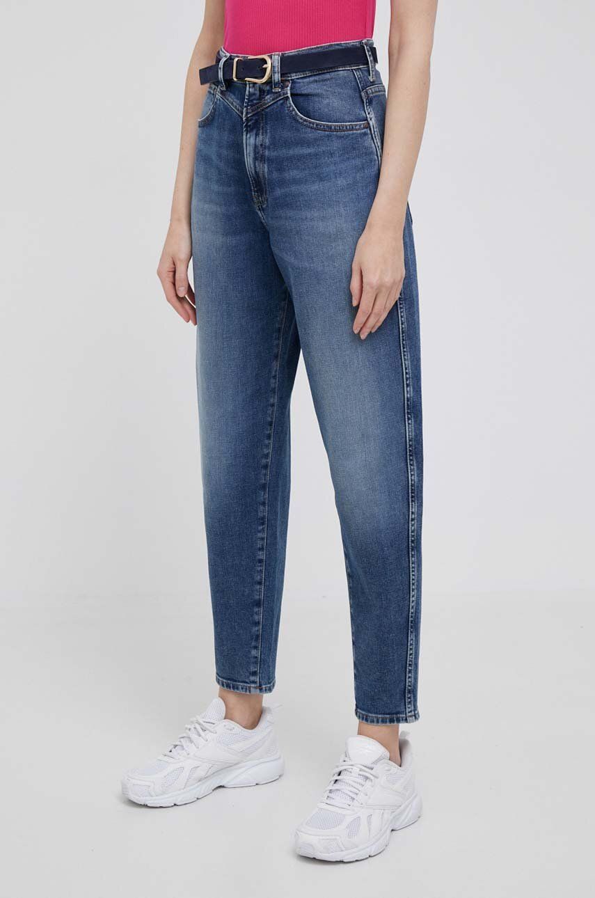 Pepe Jeans jeansi RACHEL femei high waist