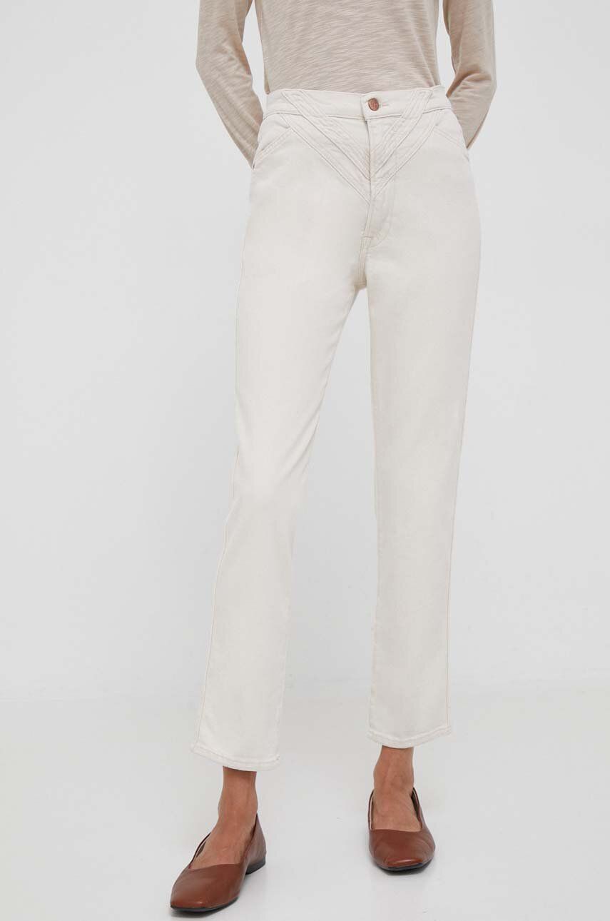 Džíny Pepe Jeans Betty dámské, béžová barva - béžová - Hlavní materiál: 99 % Bavlna