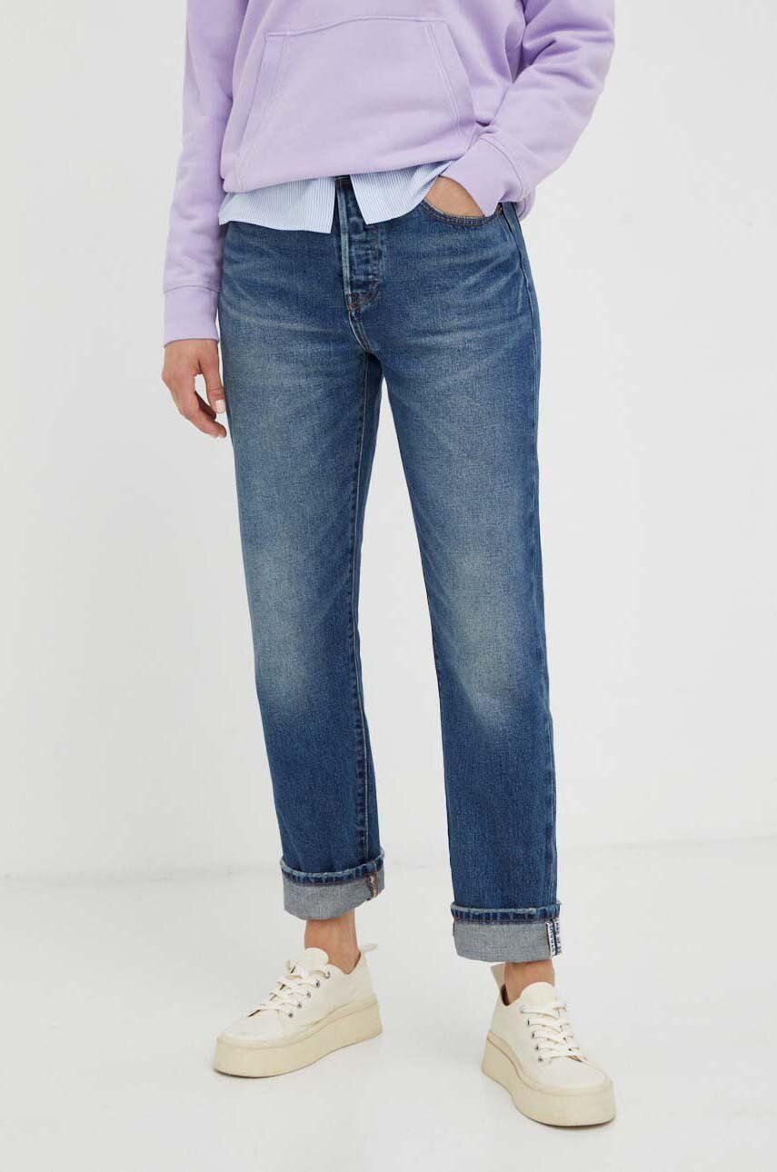 Levi's jeansi 501 Original femei high waist