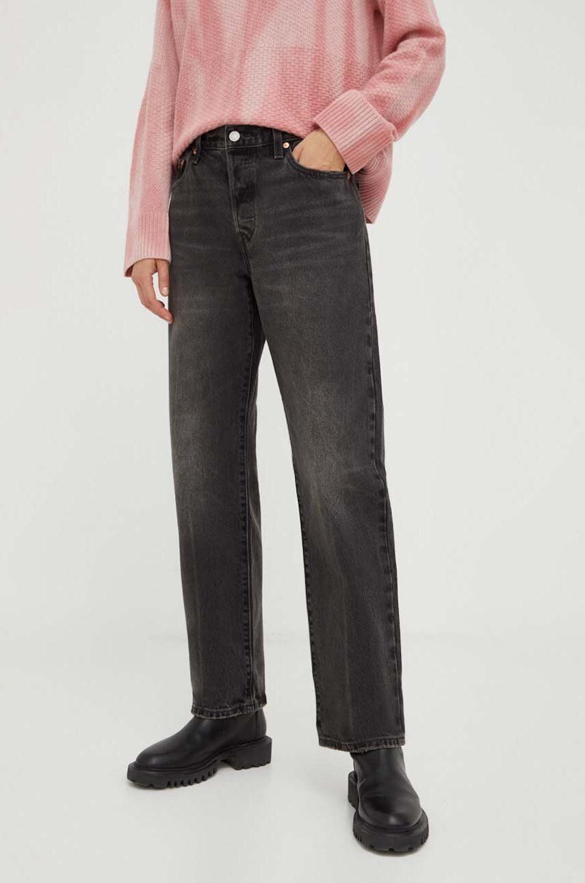 Levi’s jeansi 501 90S femei medium waist answear.ro answear.ro