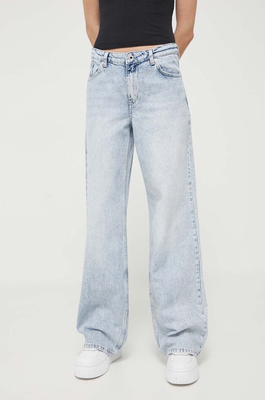 Karl Lagerfeld Jeans jeansi femei high waist