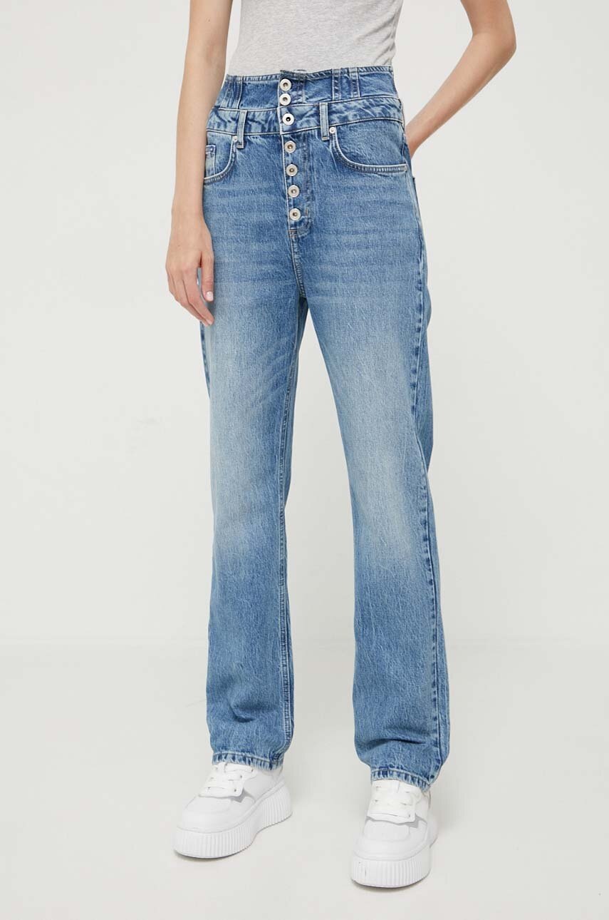 Karl Lagerfeld Jeans jeansi femei high waist