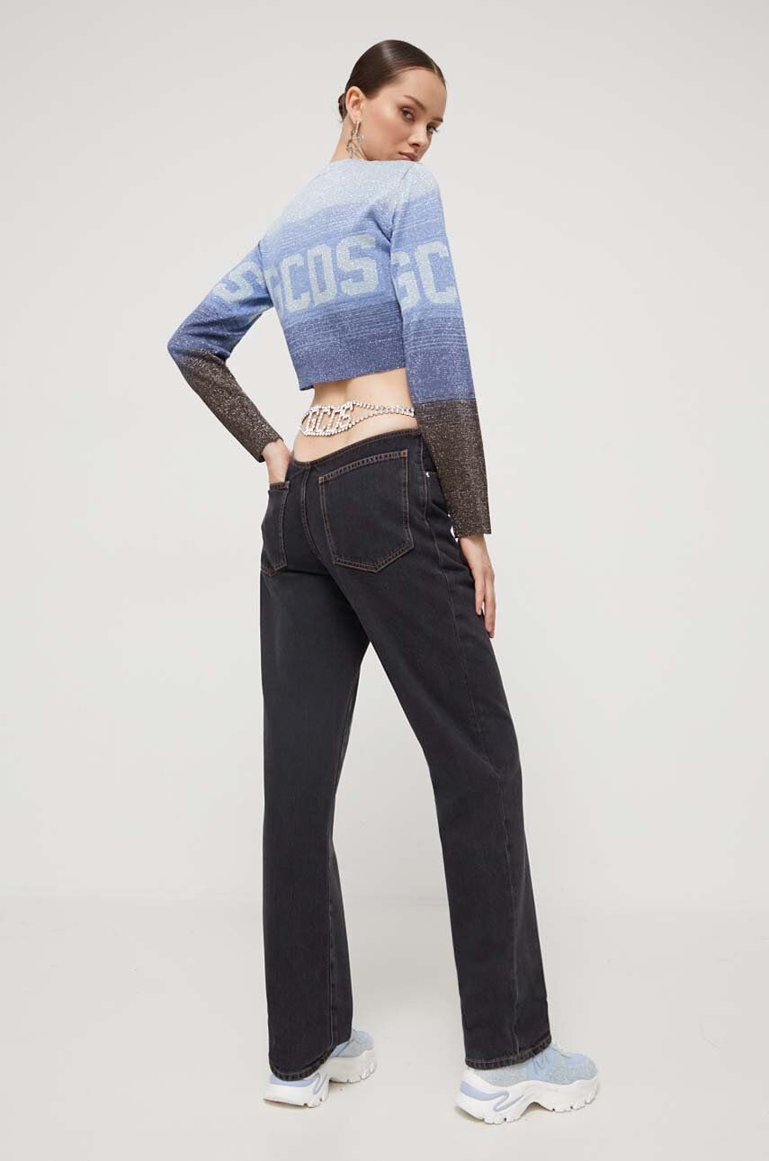 GCDS jeansi femei high waist