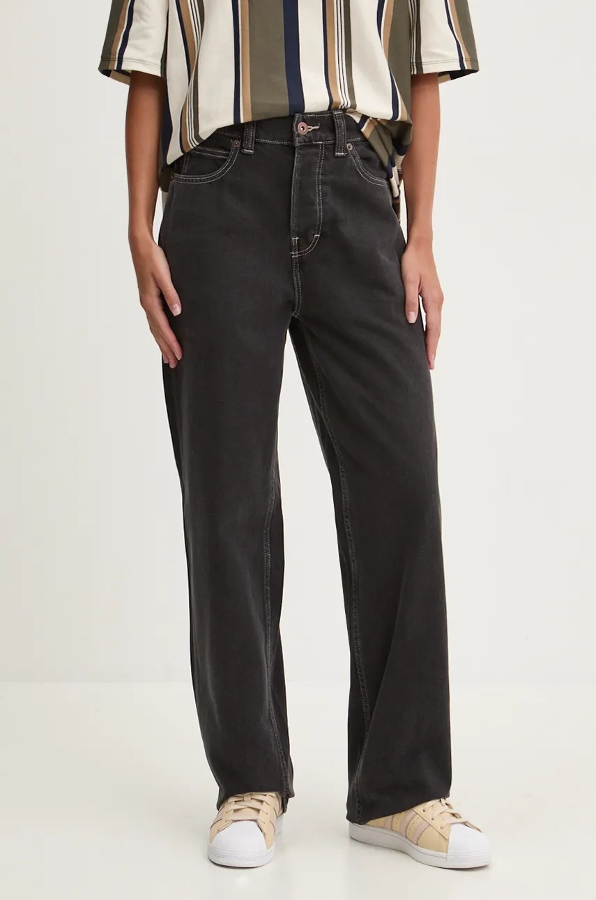 

Дънки Dickies Thomasville с висока талия, Черен