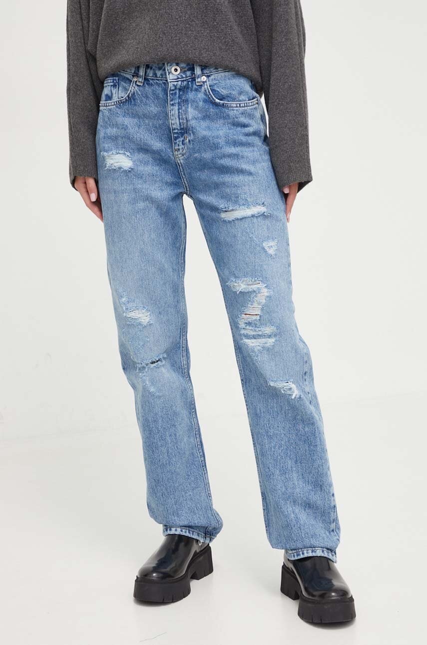 Karl Lagerfeld Jeans Jeansi Femei High Waist